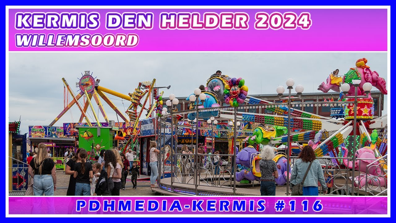 Zomerkermis Den Helder , Compilatie Kermis 2024